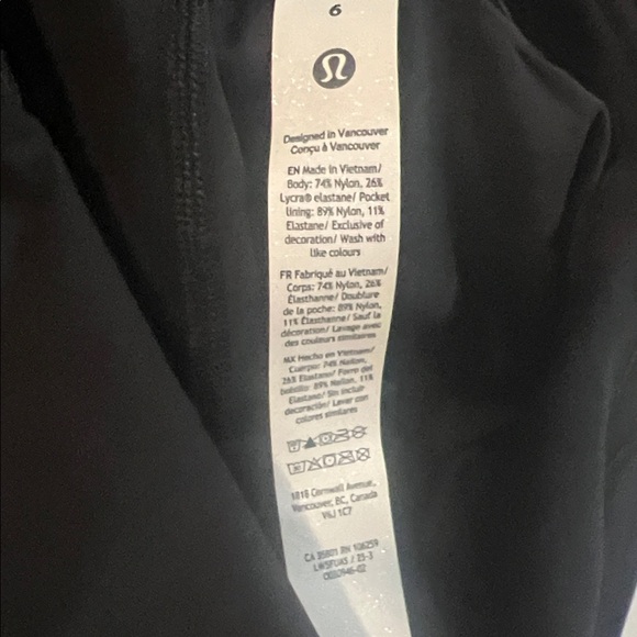 Lululemon Wunder Under SmoothCover HR Leggings 28” Black 6,8,10,12 & 14 NWT - Picture 5 of 14